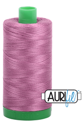 Aurifil Mako 40wt 2-ply Cotton 1000 m 1094 yd. spool - 5003 Wine